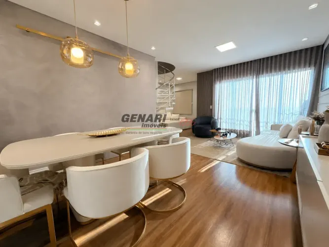 Apartamento à venda com 3 Quartos sendo 2 Suítes, Cobertura Duplex Mobiliada - Torres da L