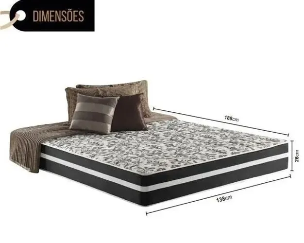 Colchão queen size Black Graphite