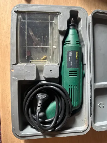 Micro Retífica Exceo PMD130J 130W com Maleta - Ótimo Estado