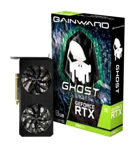 Placa De Vídeo RTX 3060 Ti, Gainward Ghost - Preço R$1.590,00