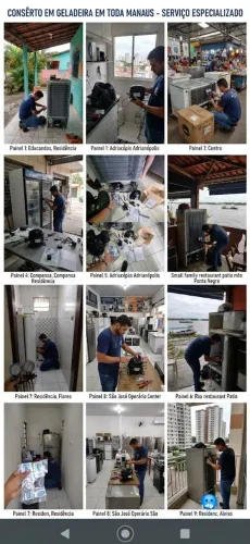 Conserto de geladeira em todos os bairros de Manaus