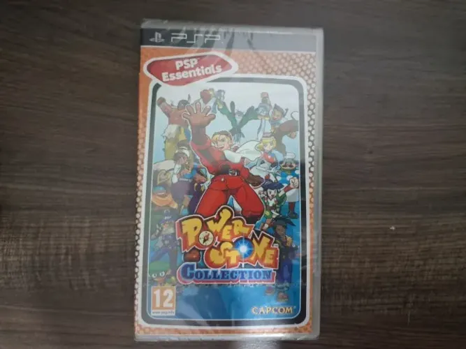 Jogo Power Stone Collection PSP Essentials para Sony PSP Novo e Lacrado