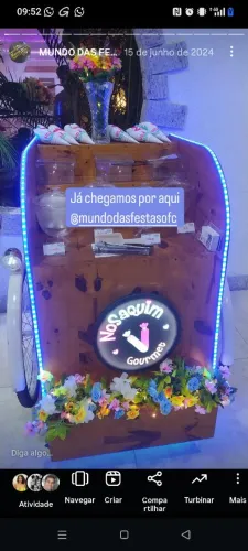 VENDO DOIS CARRINHOS PARA EVENTOS 