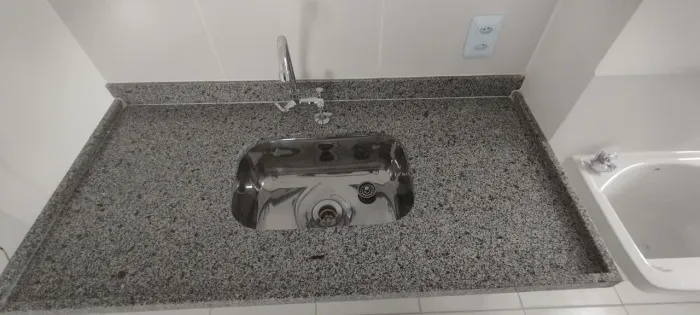 Kit Reforma: Bancada de Cozinha Inox + Lavatório Banheiro + Tanque Celite