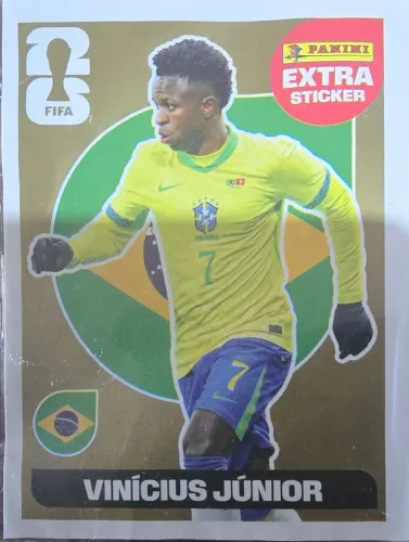 Figurinhas da copa Legend Ouro Vini Jr