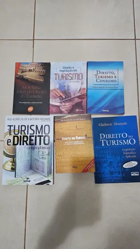 6 livros sobre direito do turismo