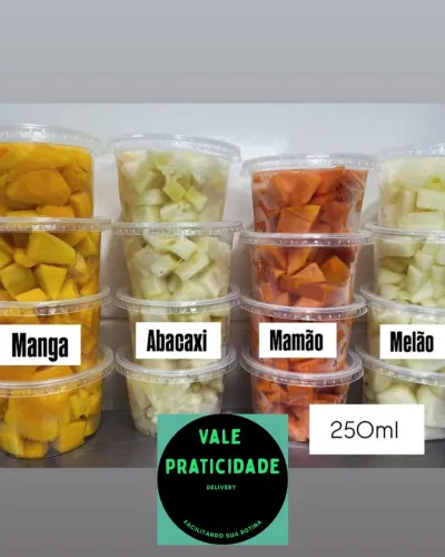 Frutas e Legumes Picados e Prontos para Uso! ?