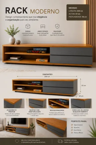 Rack minas casa