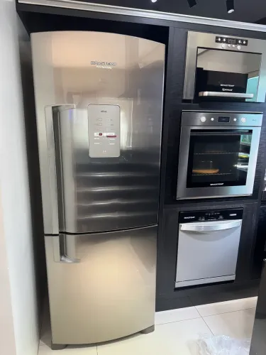 Geladeira Refrigerador Brastemp 422 Litros 2 Portas Frost Free Inverse Evox