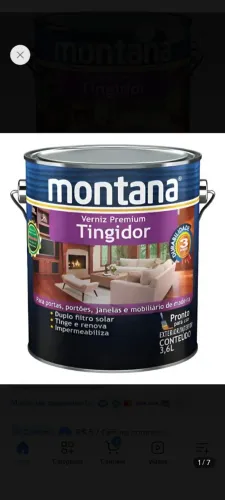 verniz Premium tingidor Montana
