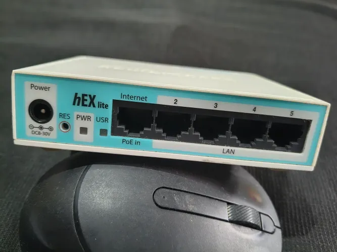 Routerboard Mikrotik Rb750r2 Hex LiteRouterboard Mikrotik Rb750r2 Hex Lite