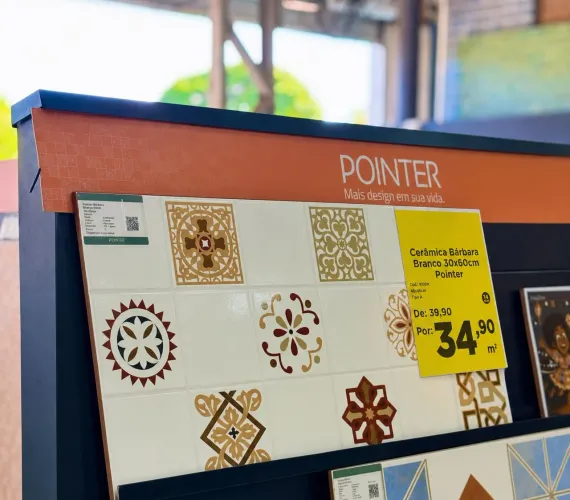 CERÂMICA EM PROMOÇÃO