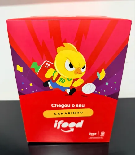 Canarinho - 1994 - IFood - Copa do Mundo - Caixa lacrada