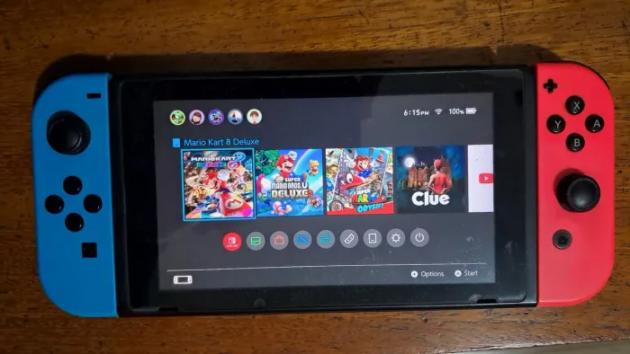 Nintendo Switch 1 - V2 (troca SOMENTE por Switch 2)