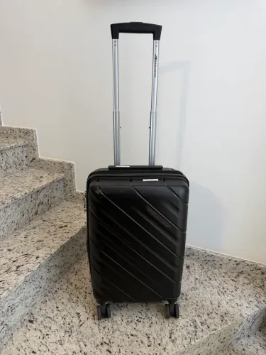 Mala de bordo Preta Ótimo Estado