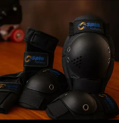 Kit proteção patins ou skate adulto