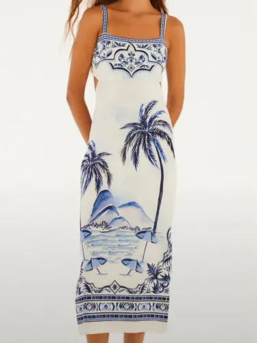 Vestido FARM Cidade Maravilha