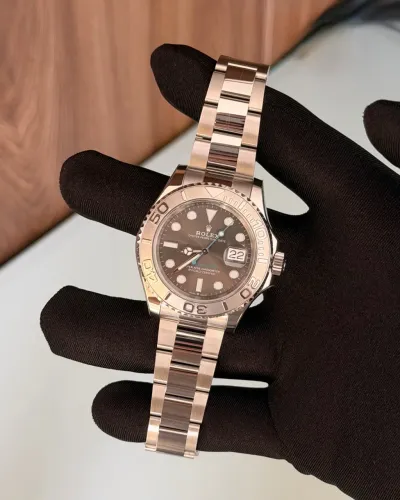 Rolex Yacht-Master Rhodium Free-Sprung