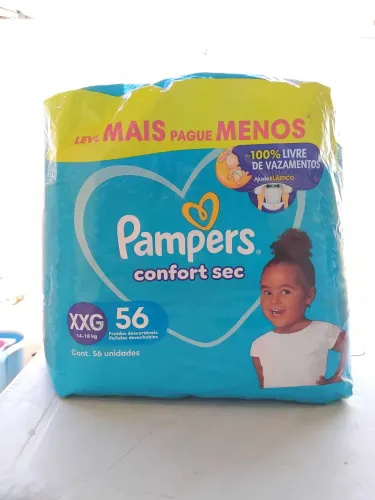 Fralda pampers xxg