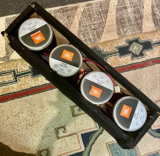 Kit 4 drives e cones Corneta JBL D250 Trio 200w rms