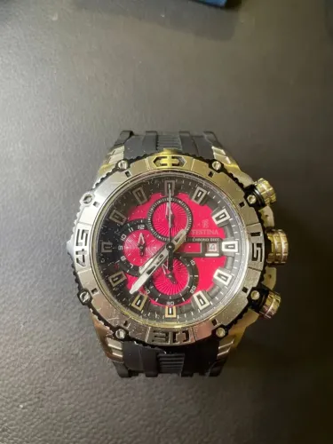 Relógio Festina Chrono Bike oficial completo