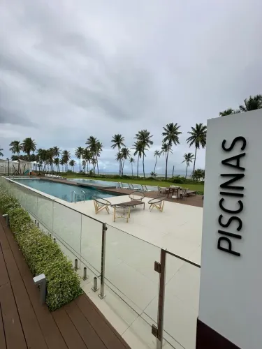 Alphaville Guarajuba 2 | Terreno 100% plano | 821m² | Segunda linha do mar | Localização p