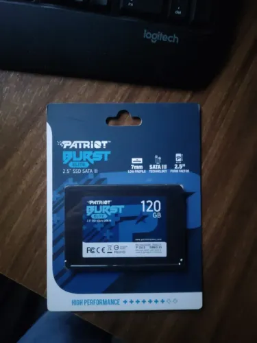 SSD Patriot Burst Elite 120GB SATA III 2.5" 7mm (Lacre de Fábrica)