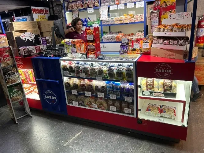barraca/quiosque para metro