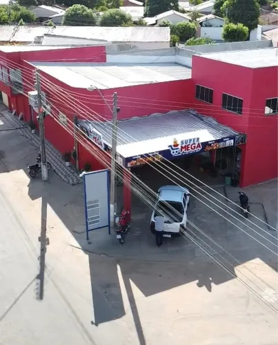 Salão comercial supermercado