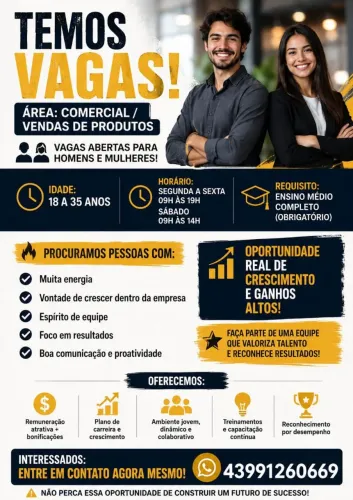 Oportunidade!