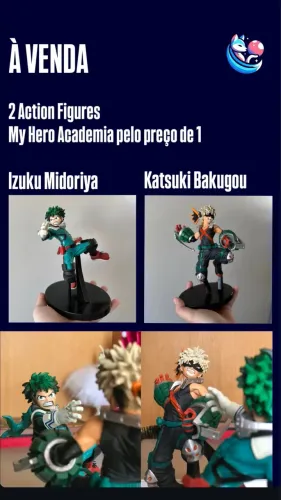 Kit 2 Action Figures My Hero Academia