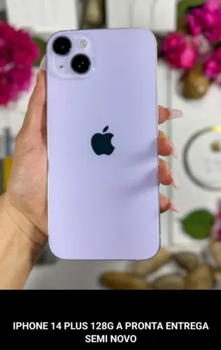 iPhone 14 plus 128G nunca trocado peças completo todo original