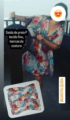 Saida de praia P