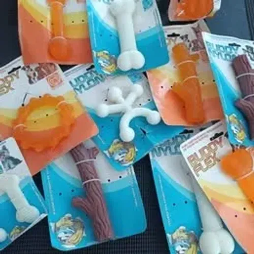 BRINQUEDOS INDESTRUTÍVEIS PARA CÃES BUDDY TOYS