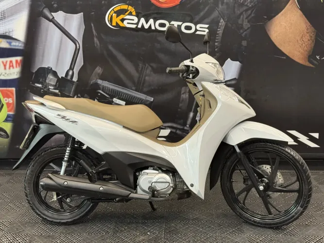 Honda BIZ 125 Branca C/ Caramelo  * 7900kms
