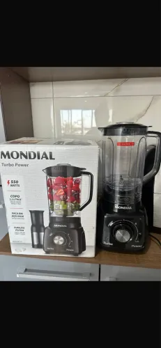 Liquidificador mondial preto 