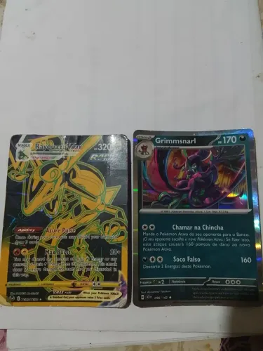 Figurinhas pokémon raras