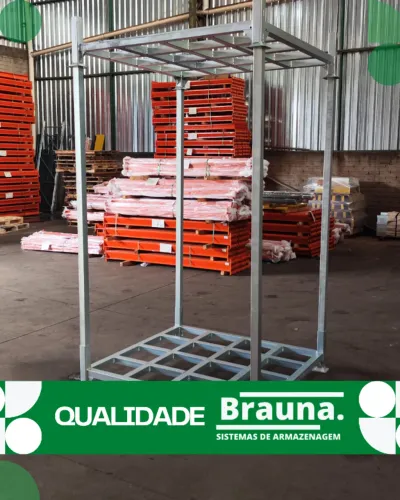 Porta-paletes para Rotina Industrial