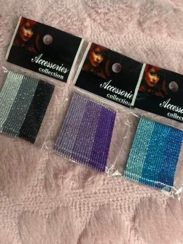 Grampo glitter cabelo 