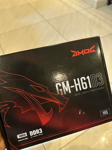 laca Mãe GMOG H61 DDR3
