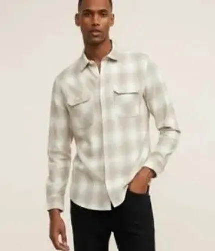 Camisa Comfort em Flanela com Estampa Xadrez - Renner - Produto Novo
