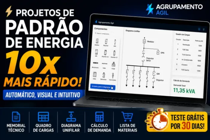 PROJETO DE PADRÃO DE ENERGIA10x MAIS RÁPIDO