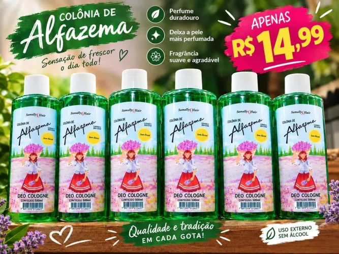 Perfume alfazemas 500 ml