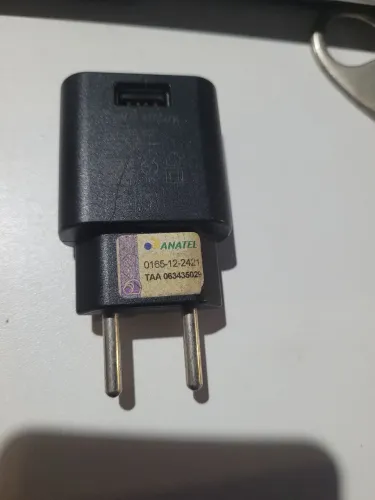 Carregador Original BlackBerry USB (Com Selo Anatel) - Raridade / Colecionador