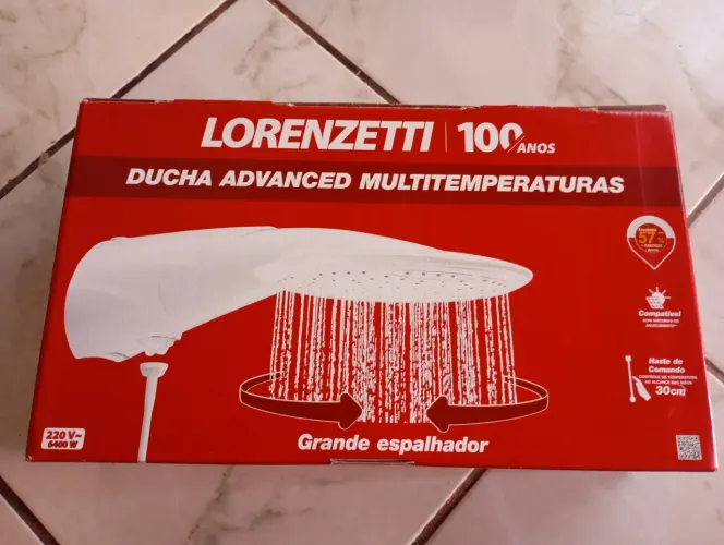 Chuveiro lorenzetti 220 V