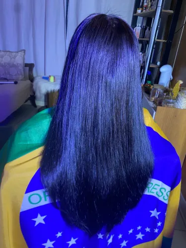 Cabelo brasileiro do Sul 55cm