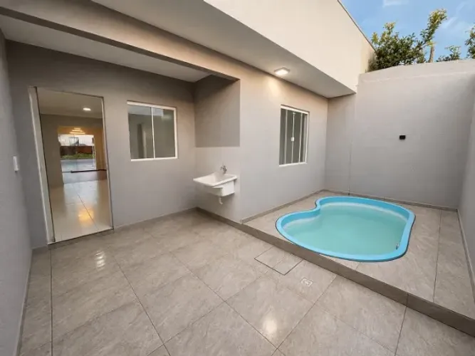 Casa 3 quartos e piscina, toda reformada Bairro Chapada Ponta Grossa