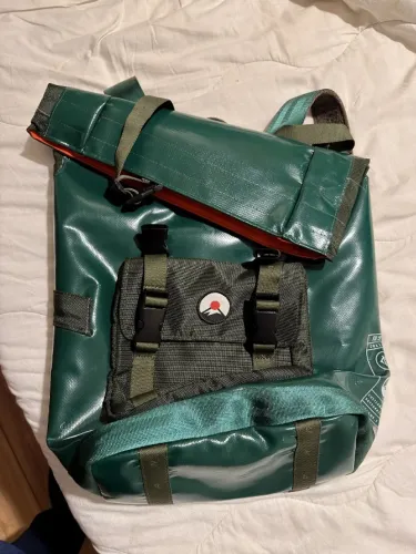 Mochila Cutterman x Katsukazan Explorer Roll Top Verde