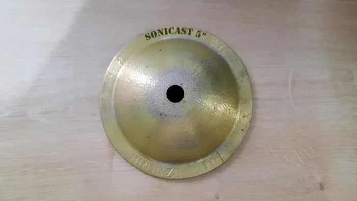 Prato de efeito Bell Sonicast 5" - Red Foot Cymbals (bronze)