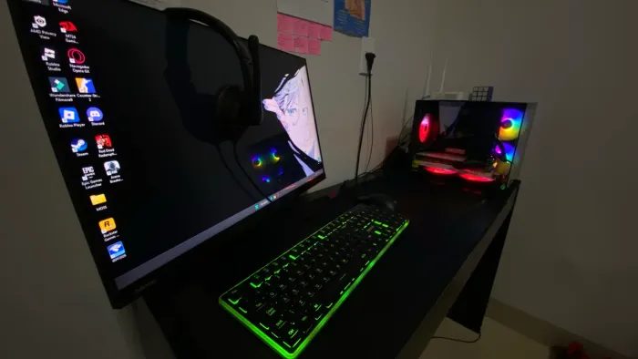 Pc Gamer COMPLETO 5 5500; RX6600; SSD Nvme 1tb; 16gb ddr4